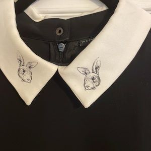 Victoria Beckham for target dress with rabbit detail